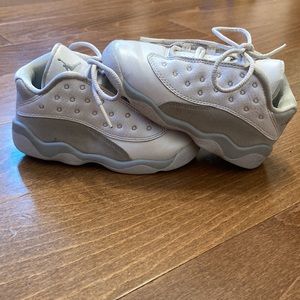 Air Jordan 13 Retro White/Pure Platinum Toddler Size 8c